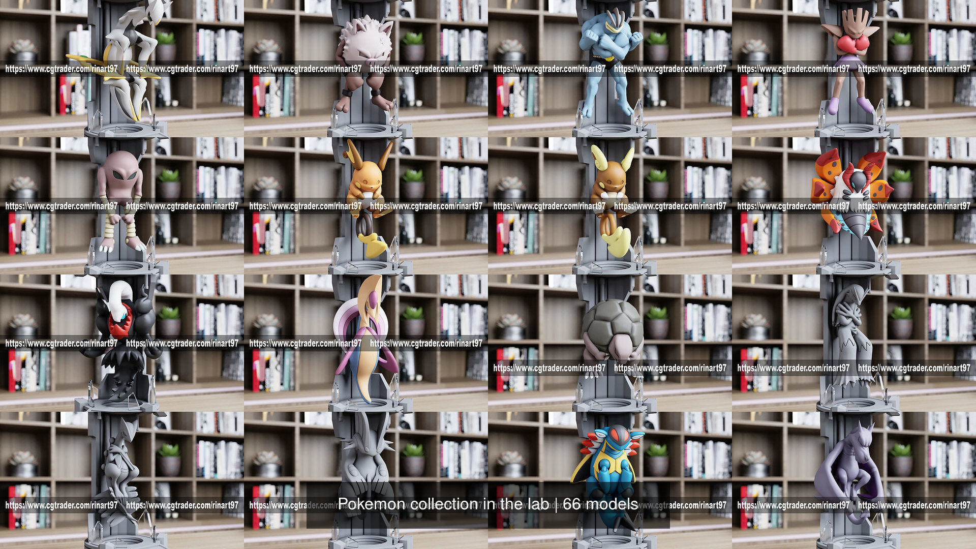 Pokemon collection in the lab _62