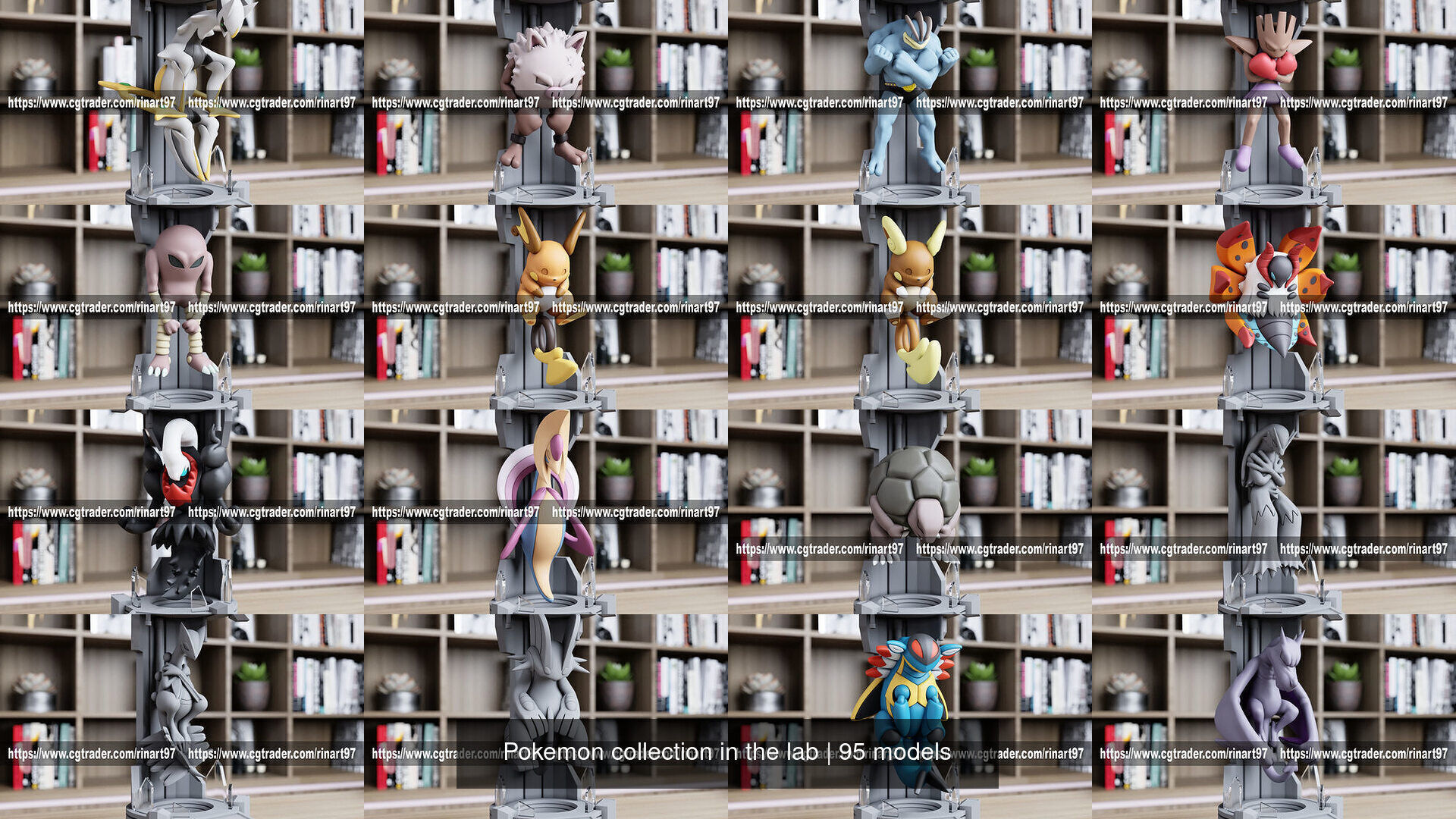 Pokemon collection in the lab _7