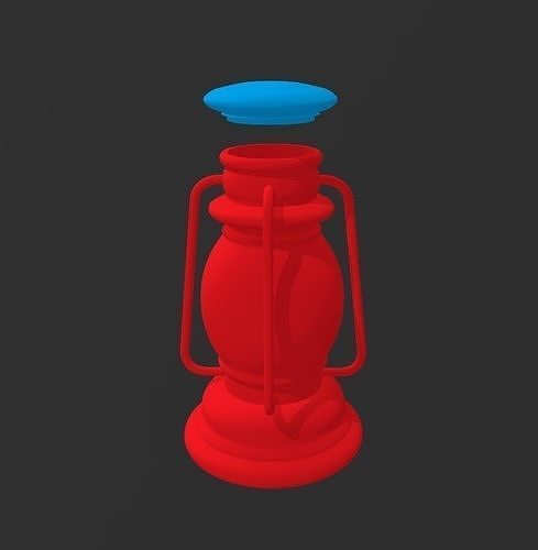 Storage Tube Lantern Container Free 3D print model