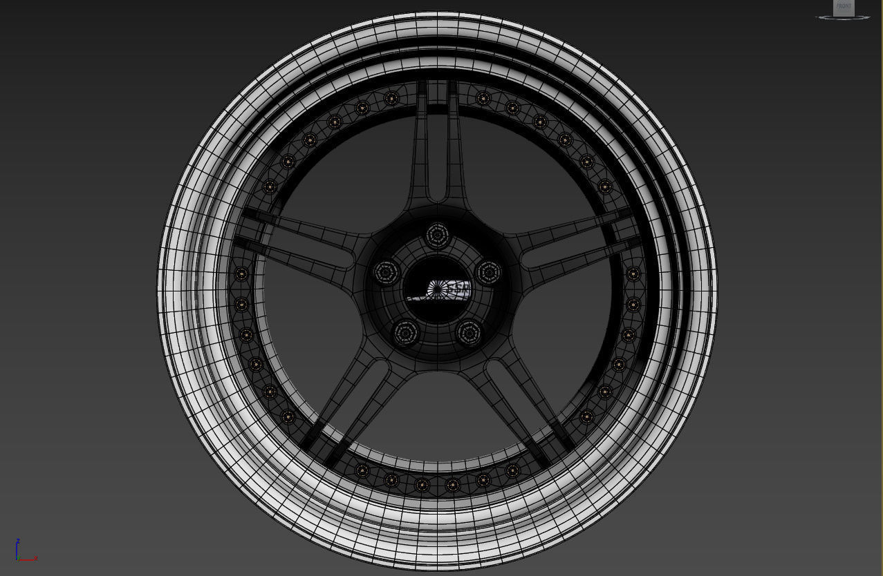 SSR Professor SPX Custom Wheels 3D model_42