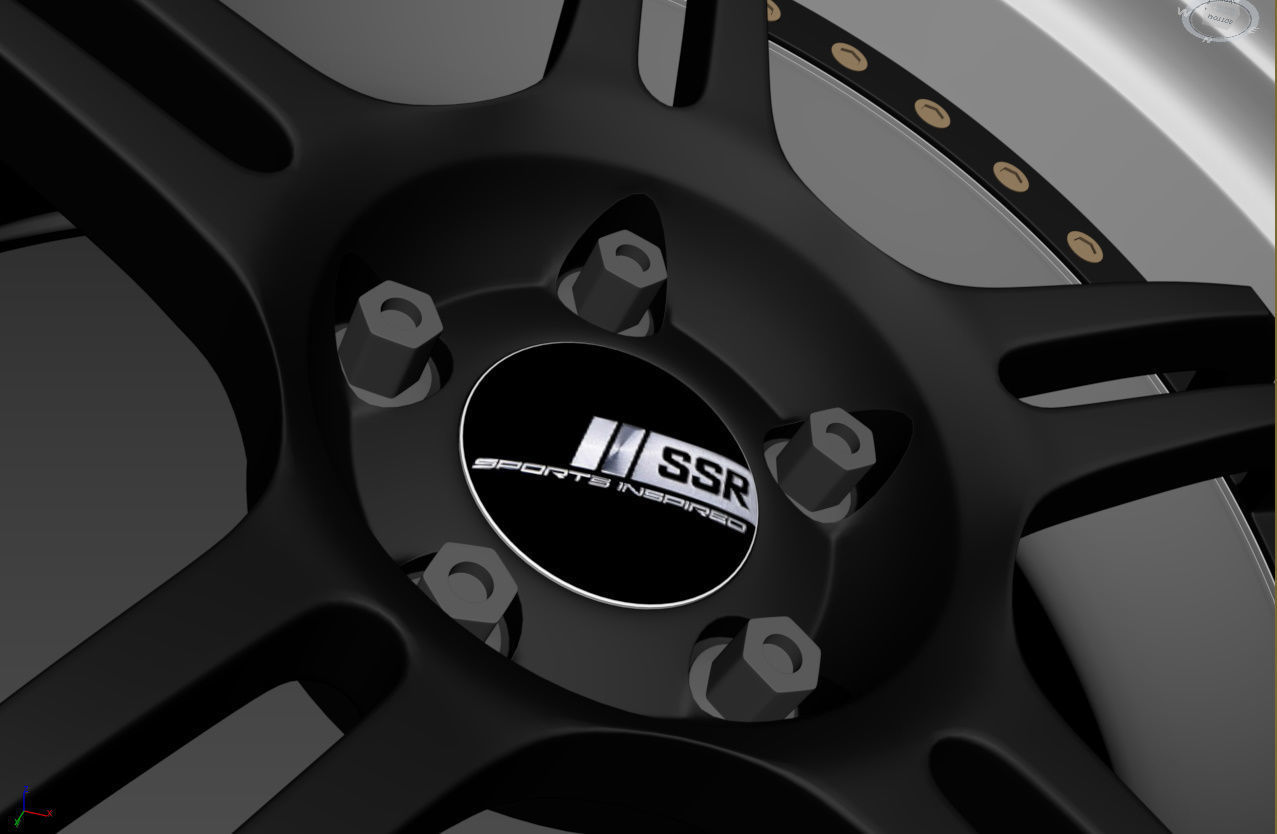 SSR Professor SPX Custom Wheels 3D model_37