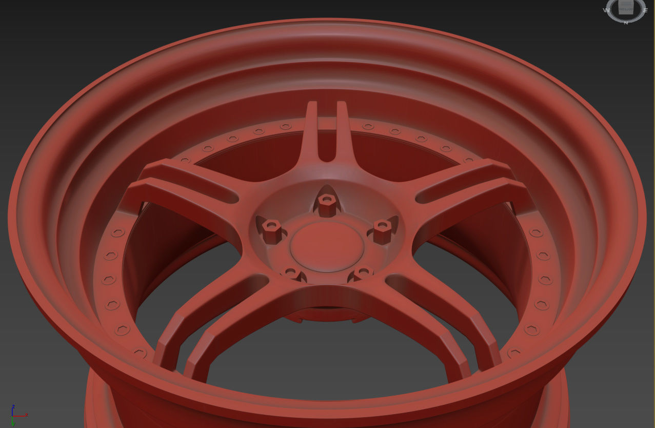 SSR Professor SPX Custom Wheels 3D model_36