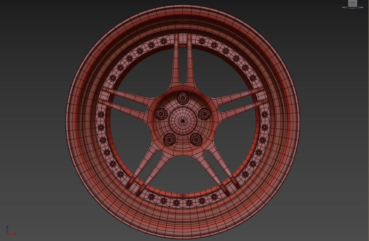 SSR Professor SPX Custom Wheels 3D model_43