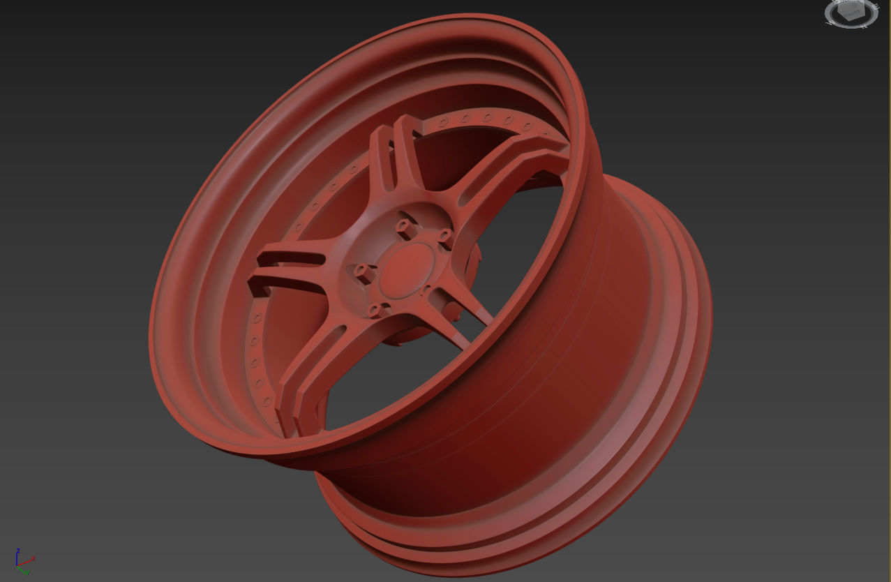 SSR Professor SPX Custom Wheels 3D model_28