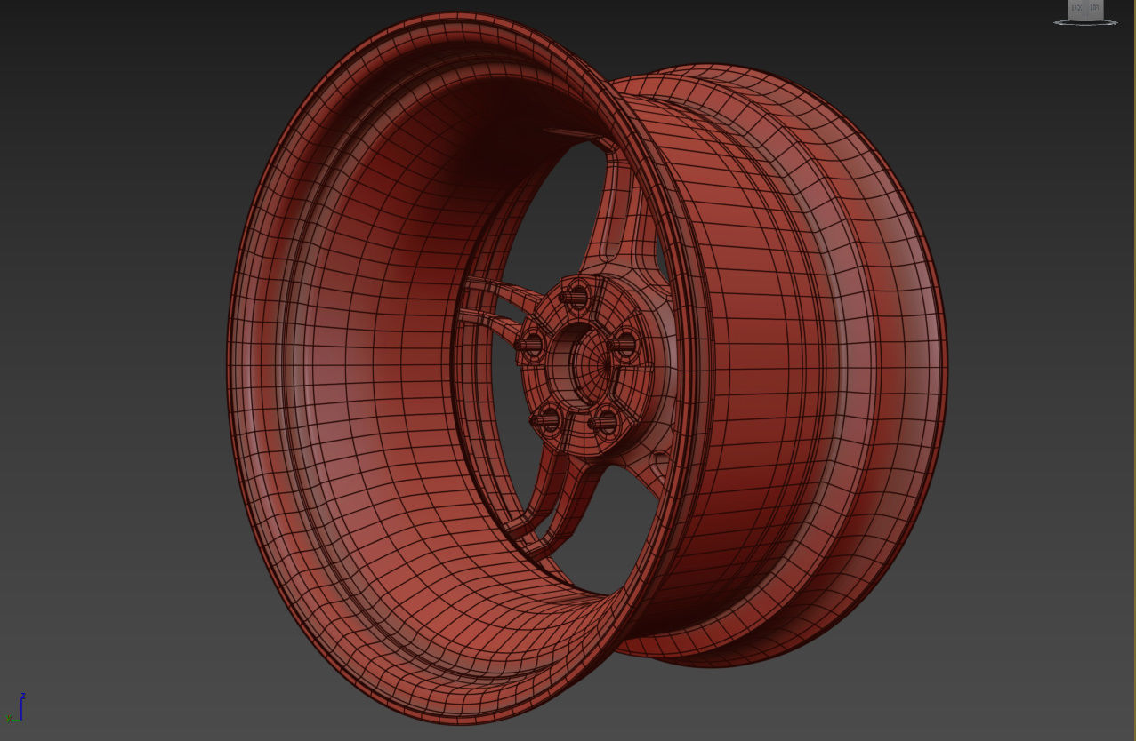 SSR Professor SPX Custom Wheels 3D model_19