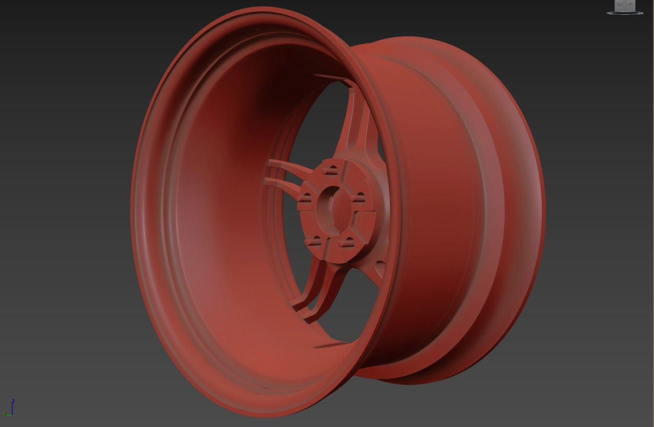 SSR Professor SPX Custom Wheels 3D model_20