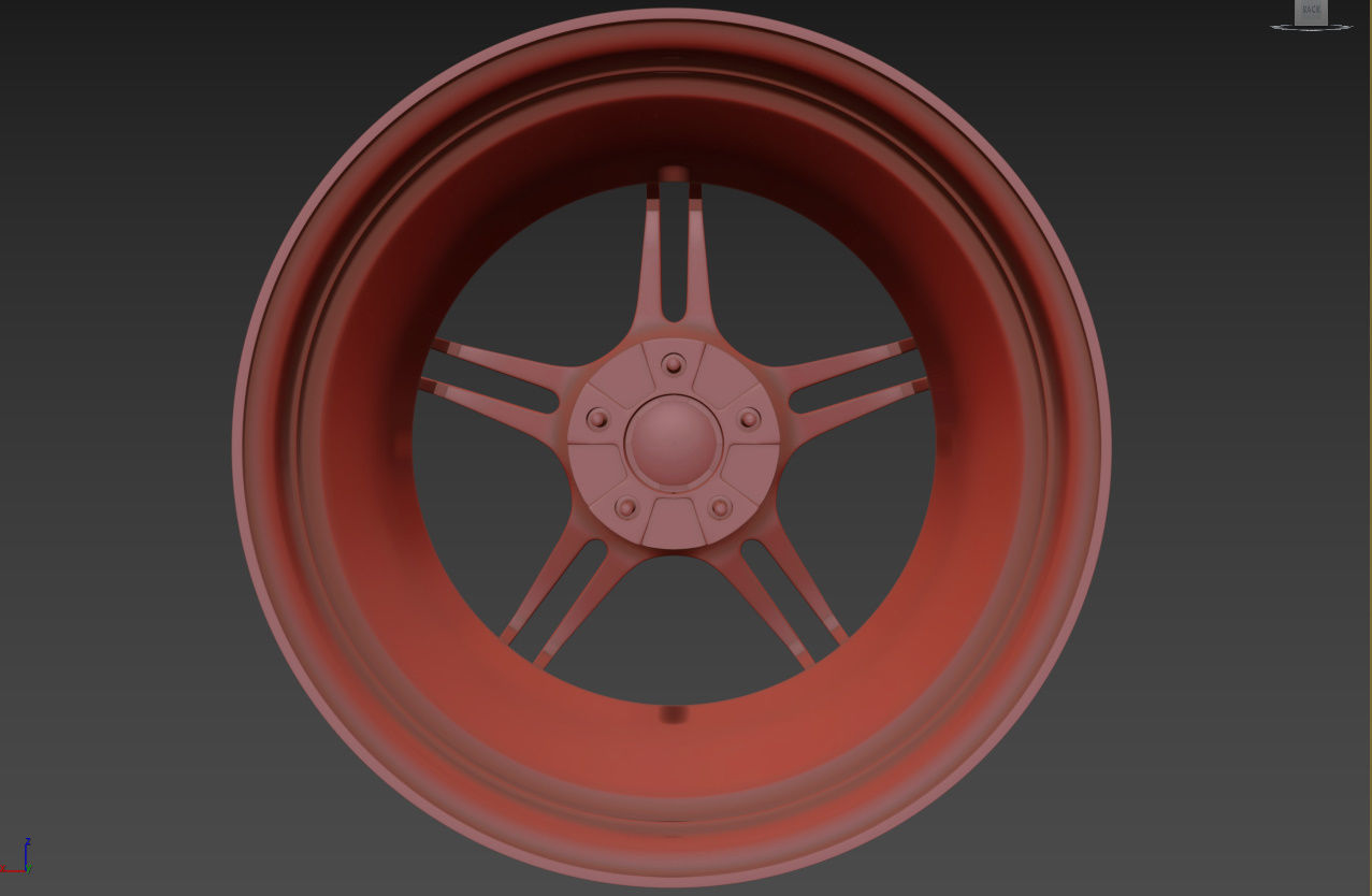 SSR Professor SPX Custom Wheels 3D model_48
