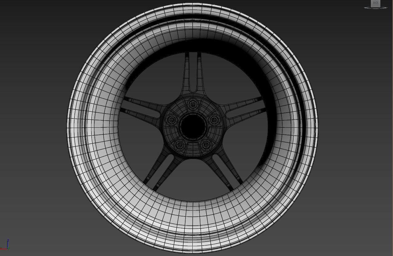 SSR Professor SPX Custom Wheels 3D model_46
