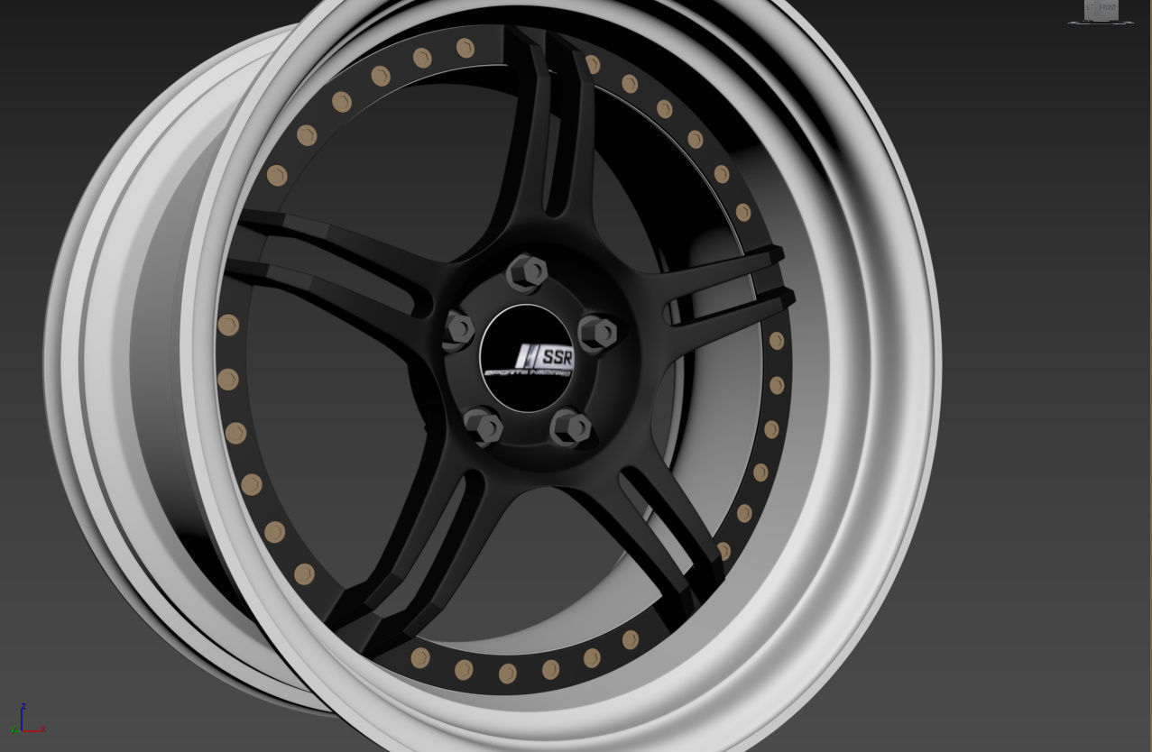 SSR Professor SPX Custom Wheels 3D model_29