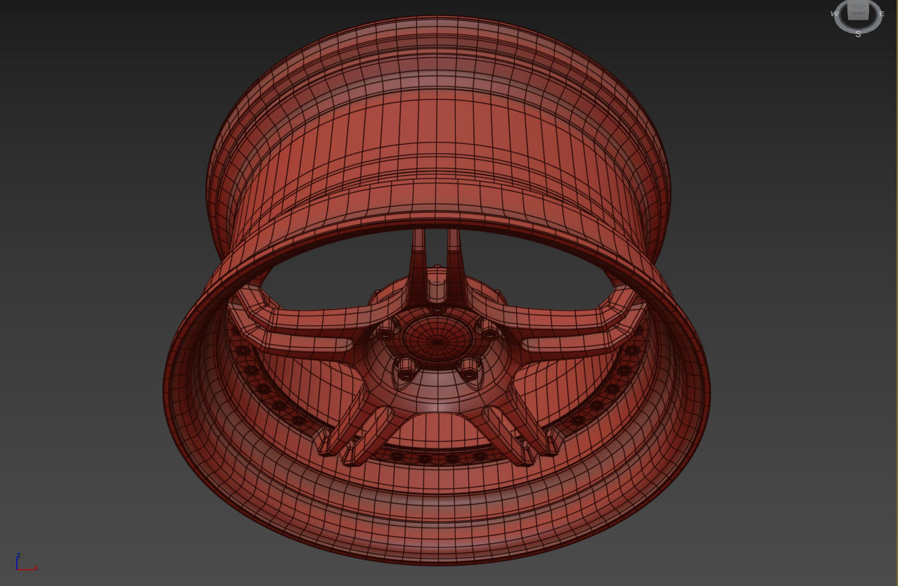 SSR Professor SPX Custom Wheels 3D model_23