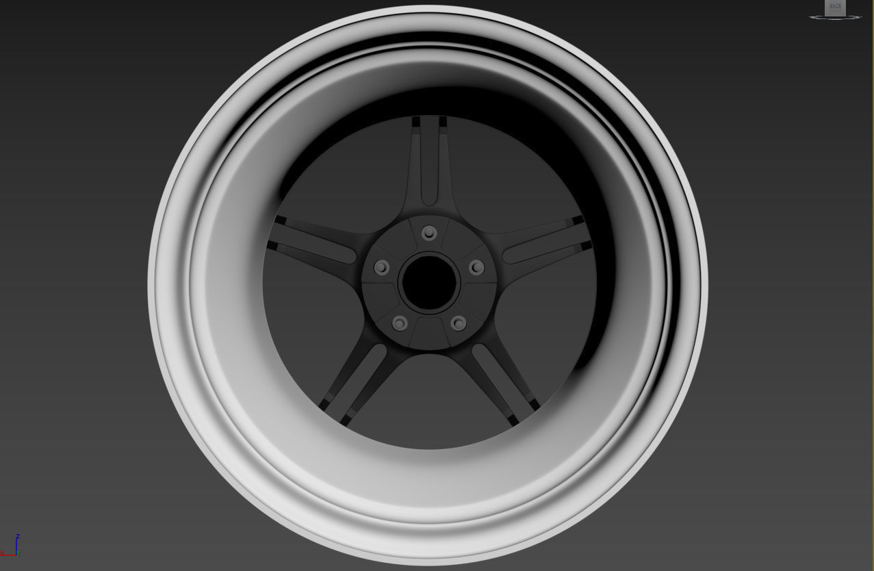 SSR Professor SPX Custom Wheels 3D model_45