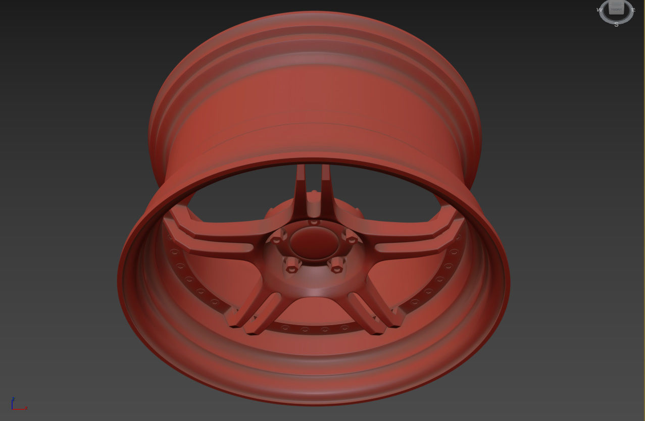 SSR Professor SPX Custom Wheels 3D model_24