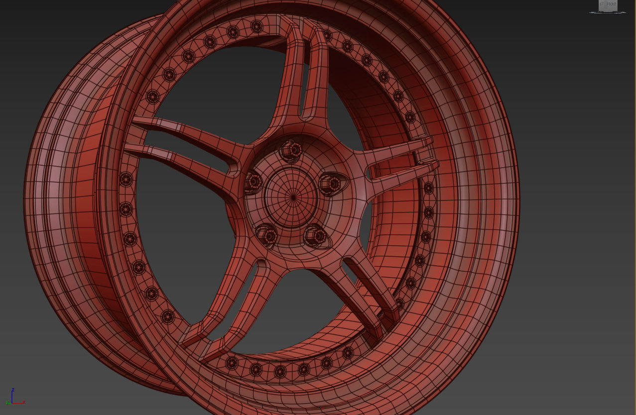 SSR Professor SPX Custom Wheels 3D model_31