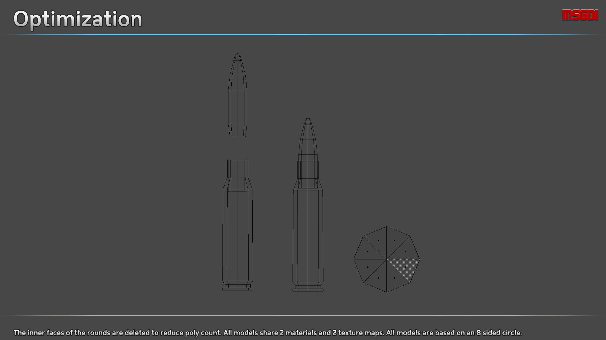 Ammo Collection Low-poly 3D model_4