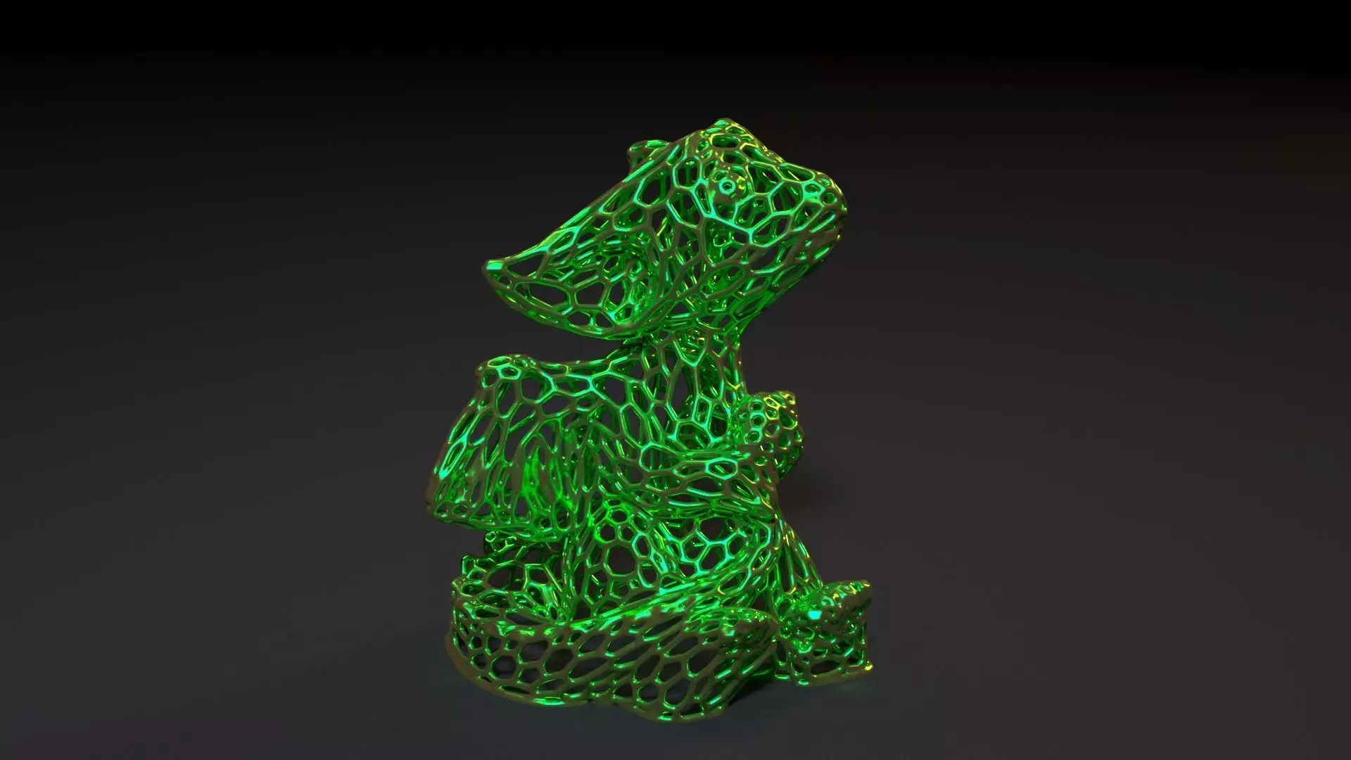Baby dragon 3D print model