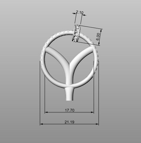 Ring JUSTE 3D print model_24