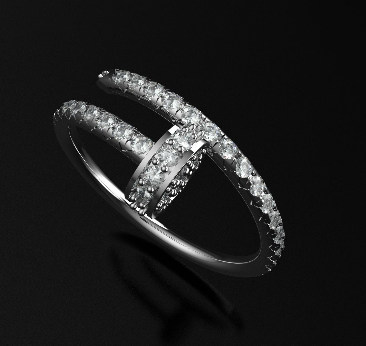 Ring JUSTE 3D print model_14