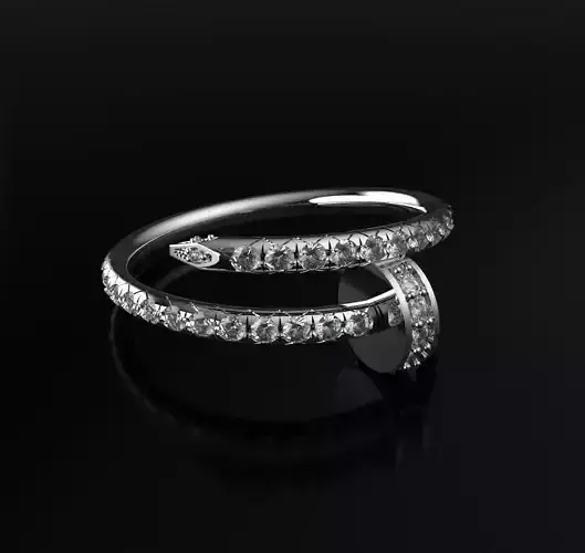 Ring JUSTE 3D print model