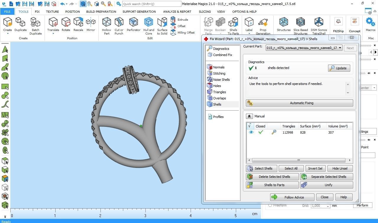 Ring JUSTE 3D print model_23