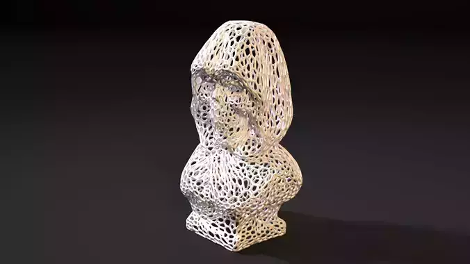 Scary halloween statue 3D print model