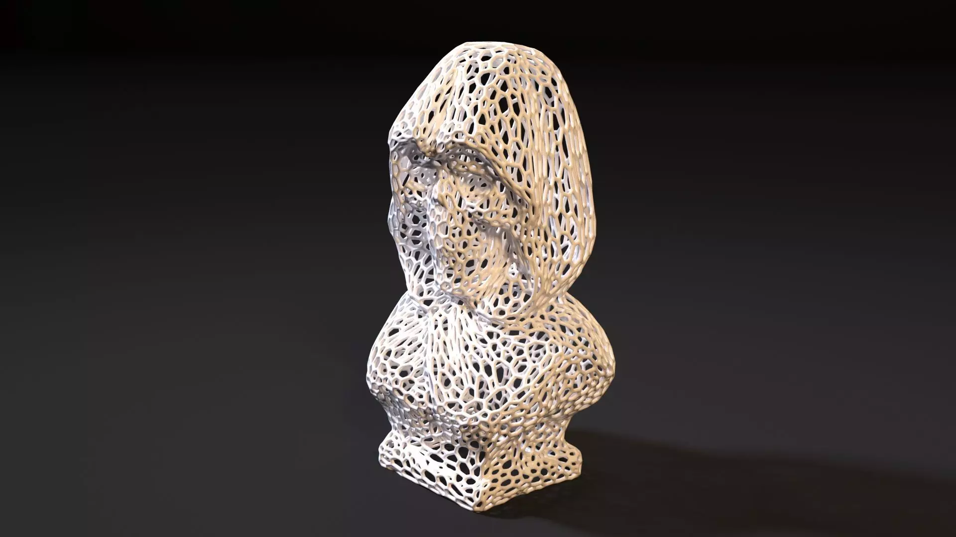 Scary halloween statue 3D print model