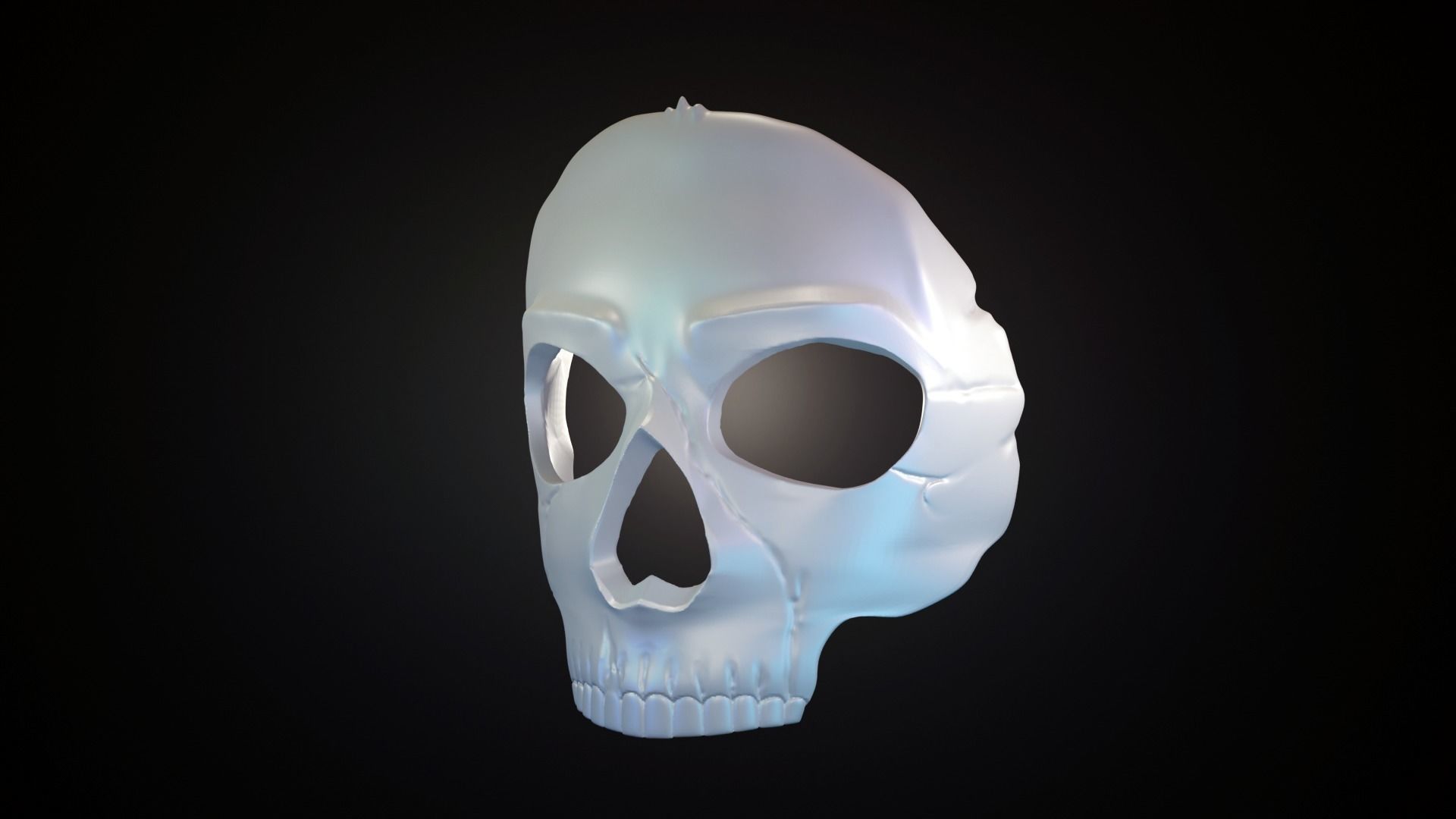 GHOST MASK CODMW2 SIMON RILEY 3D print model_4