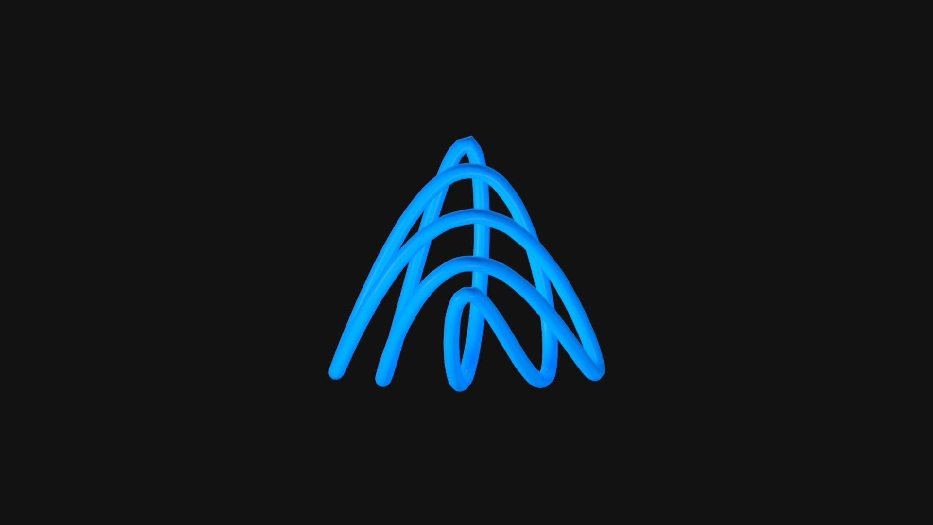 L Knot 3 Low-poly 3D model_2