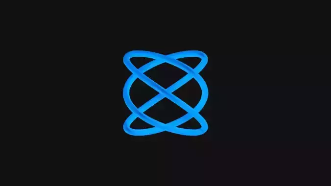 L Knot 3 Low-poly 3D model
