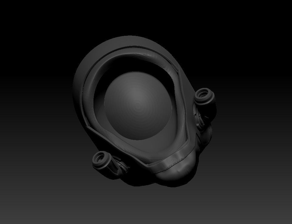 Star Wars Cad Bane head sculpt for figures 3D print model_6