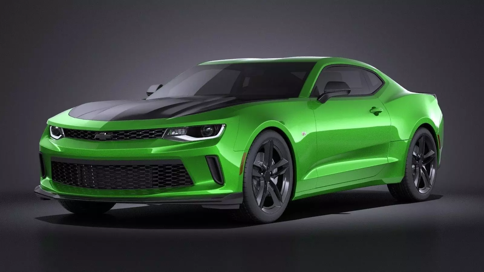 Chevrolet Camaro LT1 2017 VRAY 3D model