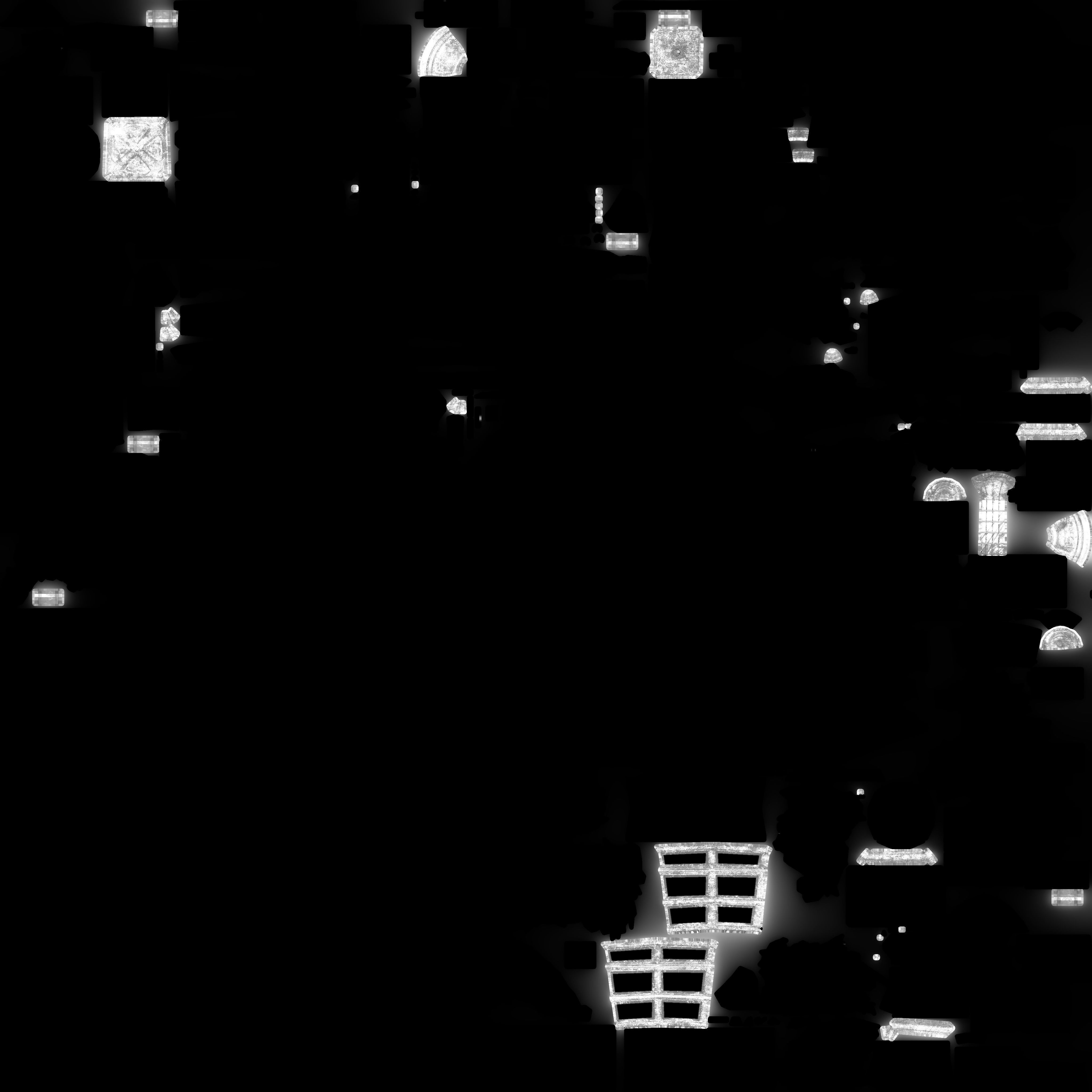 GALLEON SHIP PINNACLE Low-poly 3D model_13