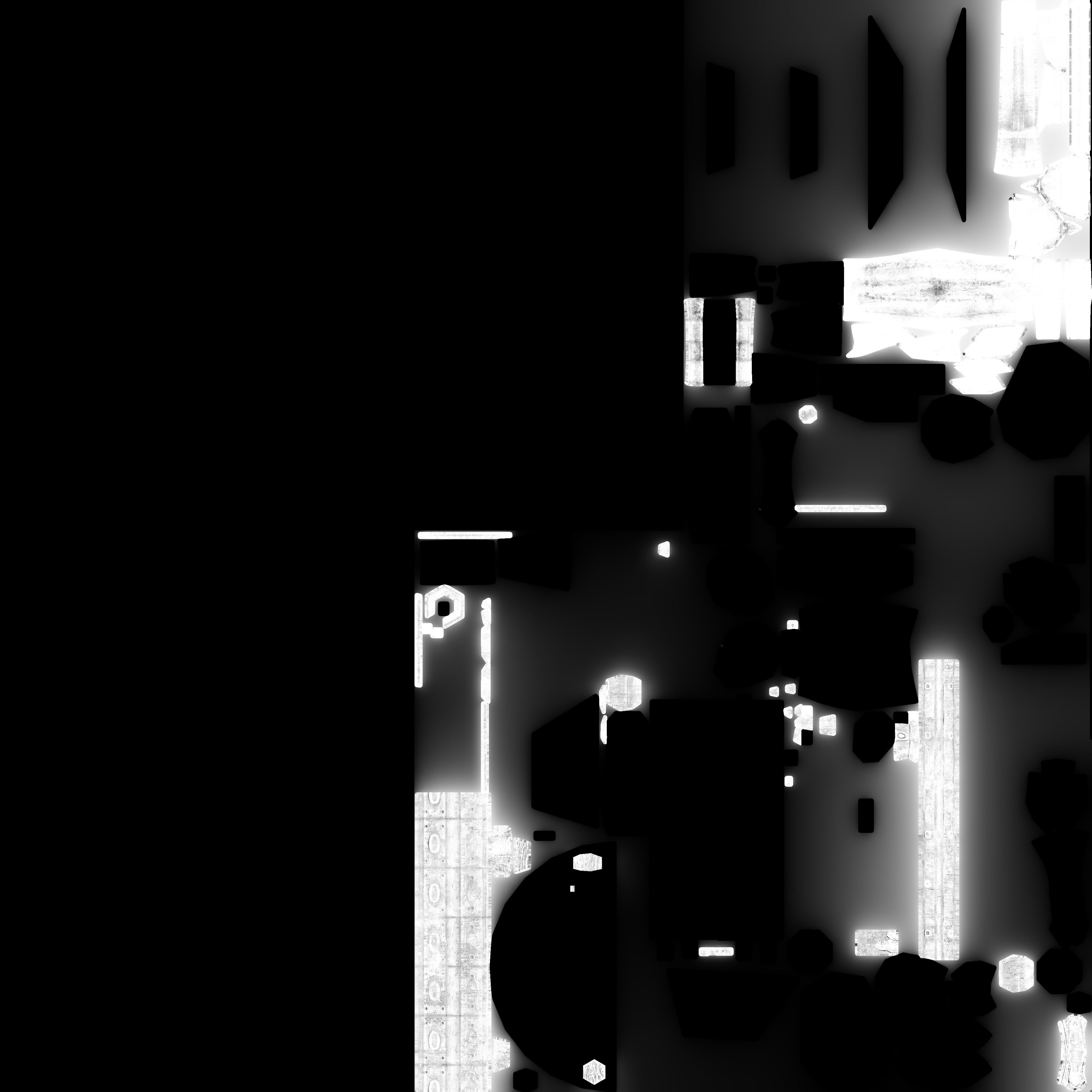 GALLEON SHIP PINNACLE Low-poly 3D model_18