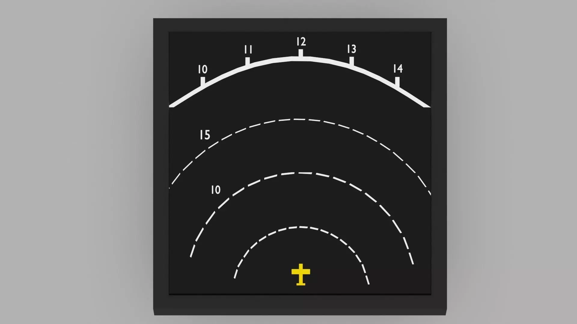 traffic collision avoidance system 3D model