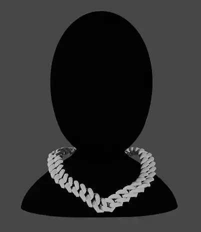 Cuban Chain designed with precision and detail