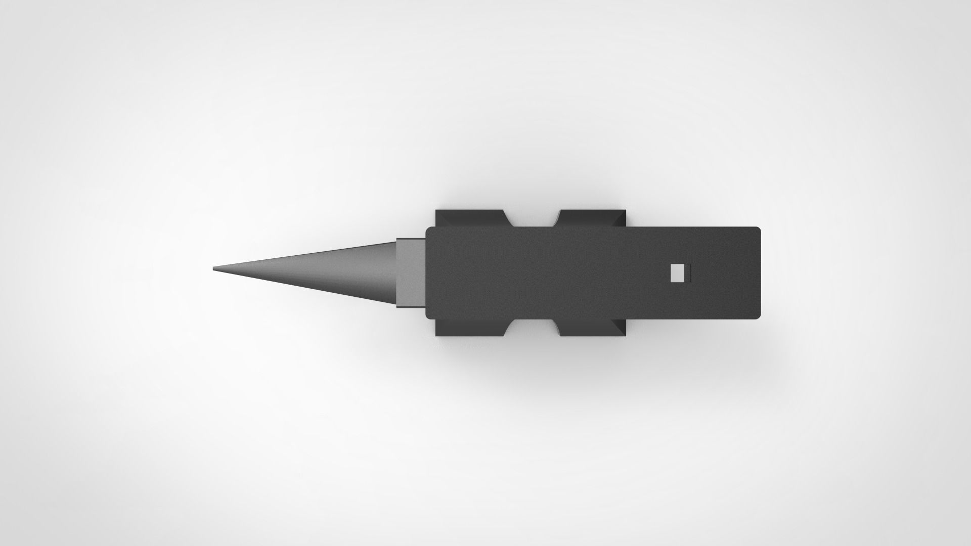 Anvil Low-poly 3D model_4