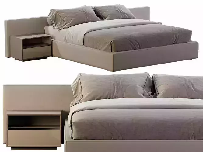 Felix Bowie Bed 3D model