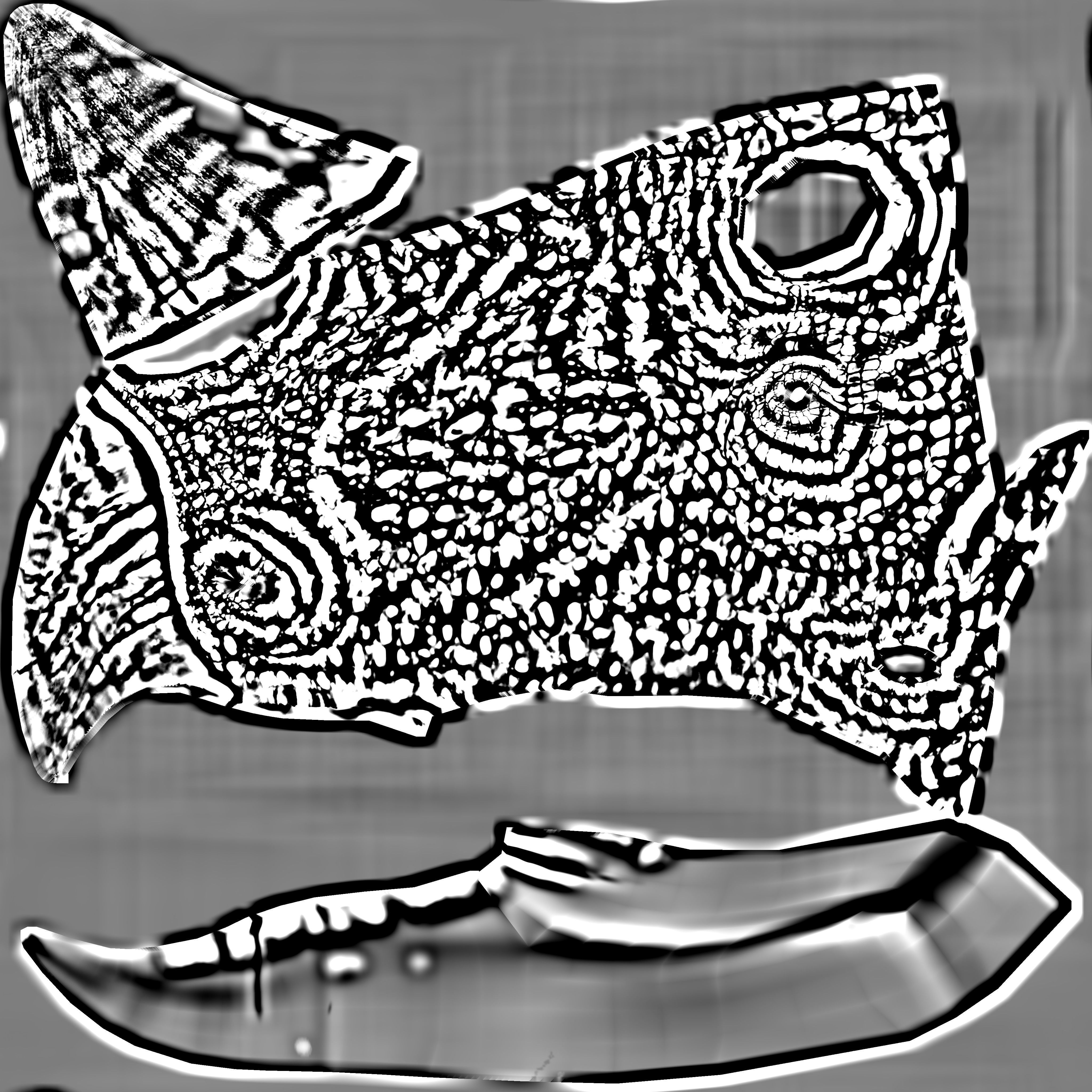 Triceratops Low-poly 3D model_20