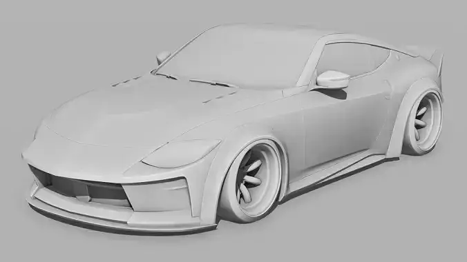 Nissan Fairlady Z RZ34 400Z Liberty Walk Free 3D model
