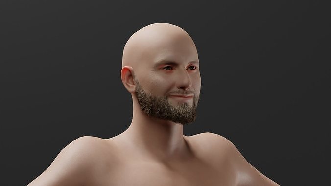 Realistic Female - Graig 3D model