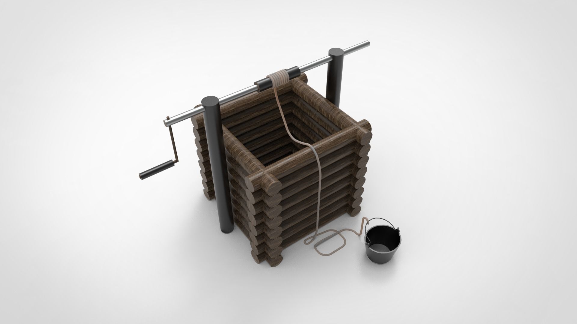 water well 3D model_3