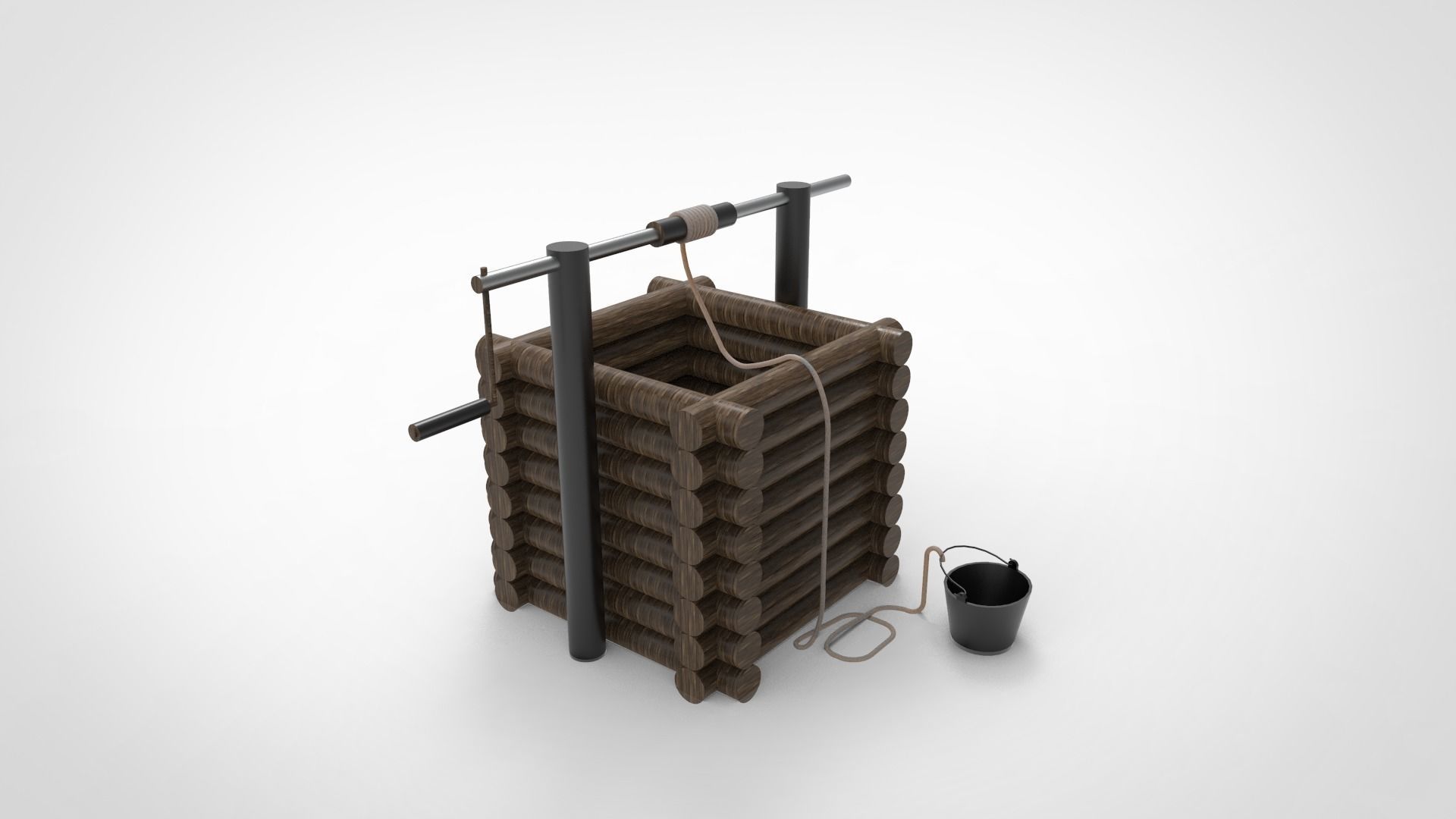 water well 3D model_1
