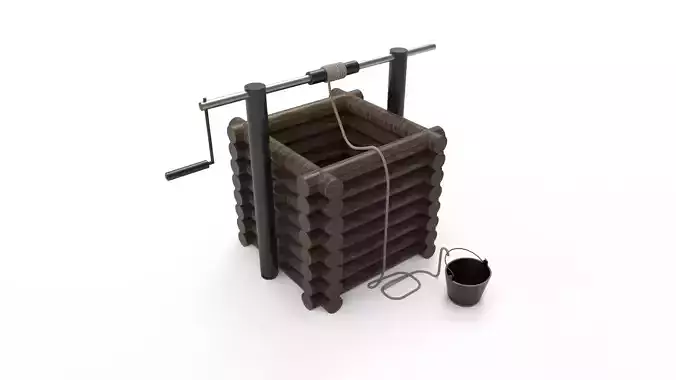 water well 3D model