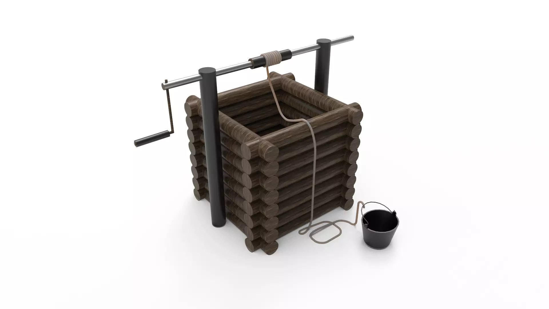 water well 3D model_0