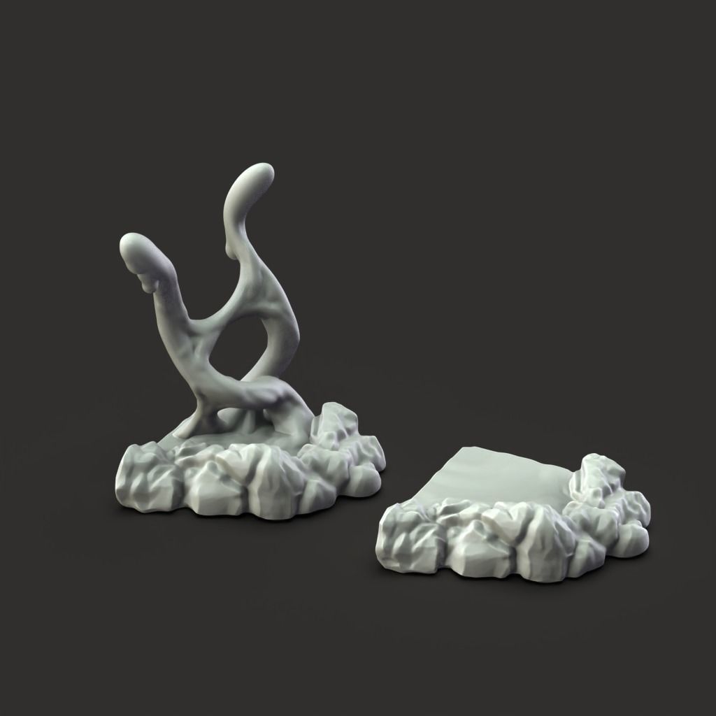 Slime Pool - 3D Printable TTRPG - PRESUPPORTED - 32mm Scale 3D print model_8