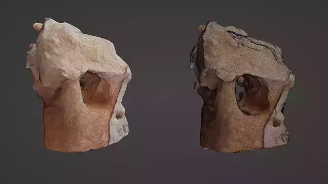 Photoscanned Rock