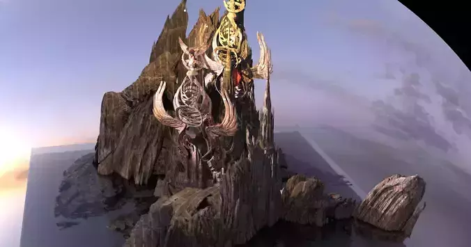 Stuart dynasty Fortress city cliffs