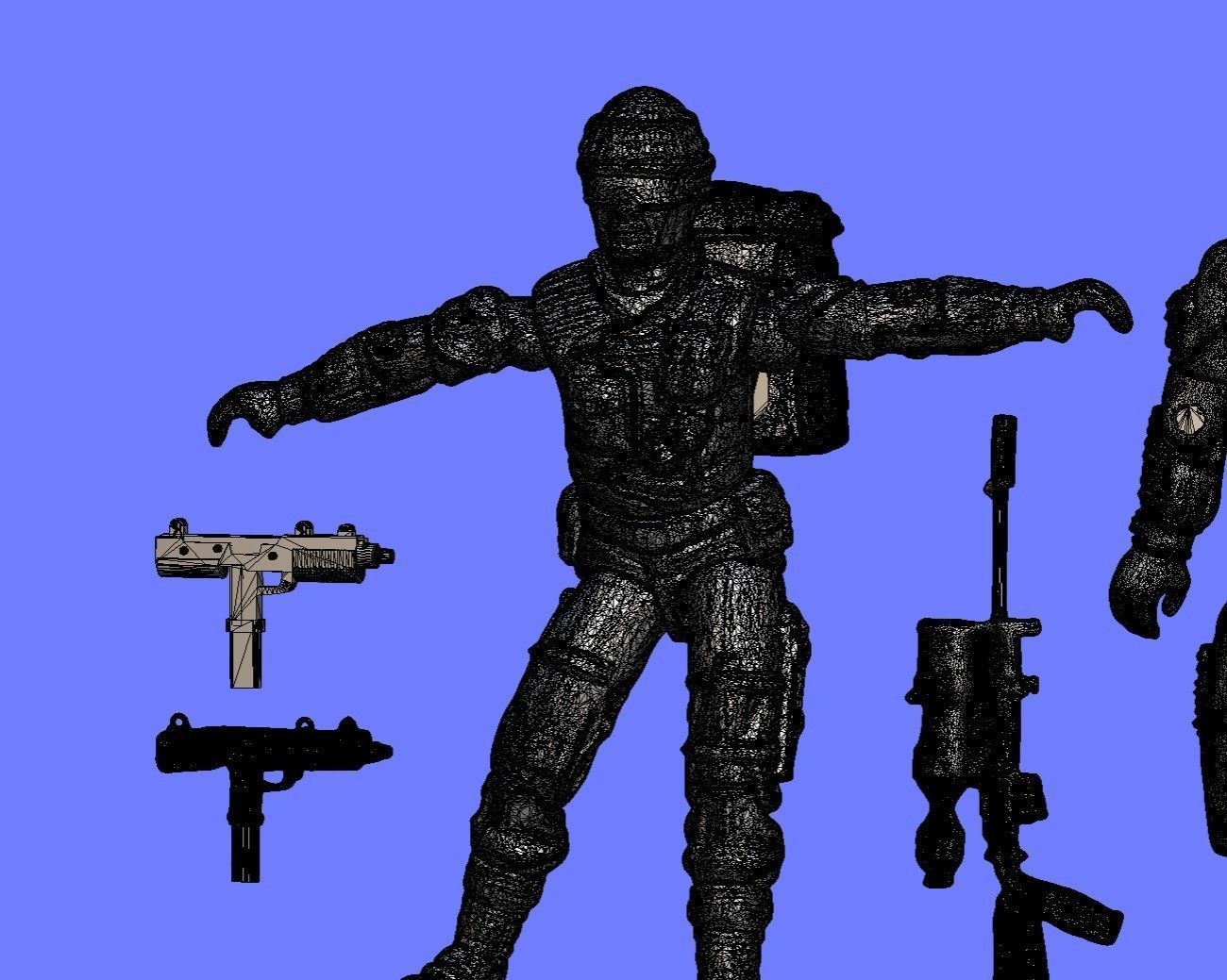 1986 GIJOE - LOW LIGHT - SCAN AND PRE-CUT 3D print model_10