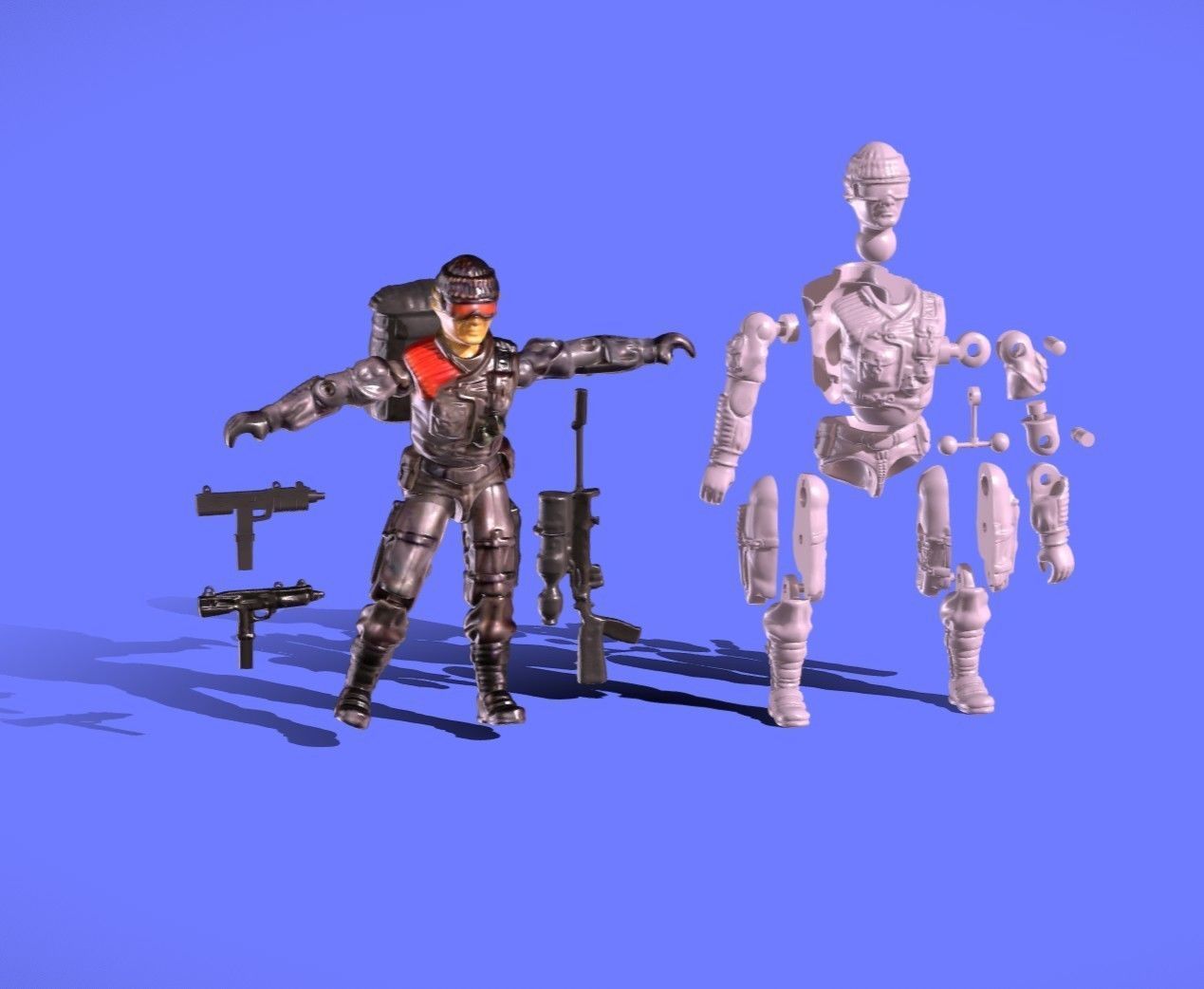 1986 GIJOE - LOW LIGHT - SCAN AND PRE-CUT 3D print model_4