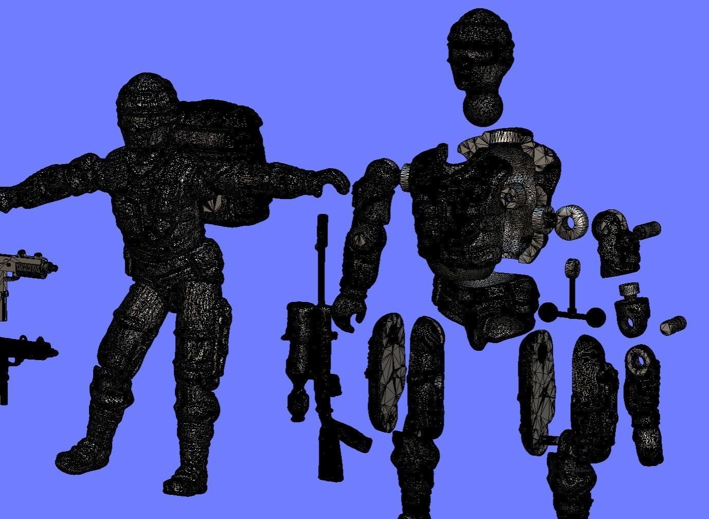 1986 GIJOE - LOW LIGHT - SCAN AND PRE-CUT 3D print model_11