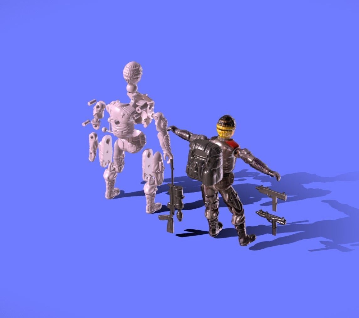 1986 GIJOE - LOW LIGHT - SCAN AND PRE-CUT 3D print model_3